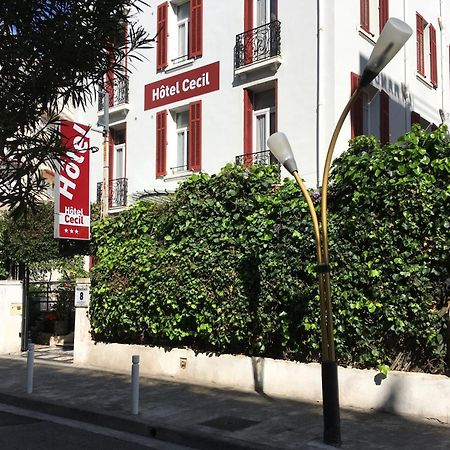 Hotel Cecil - Boutique Hotel Juan-les-Pins Eksteriør bilde