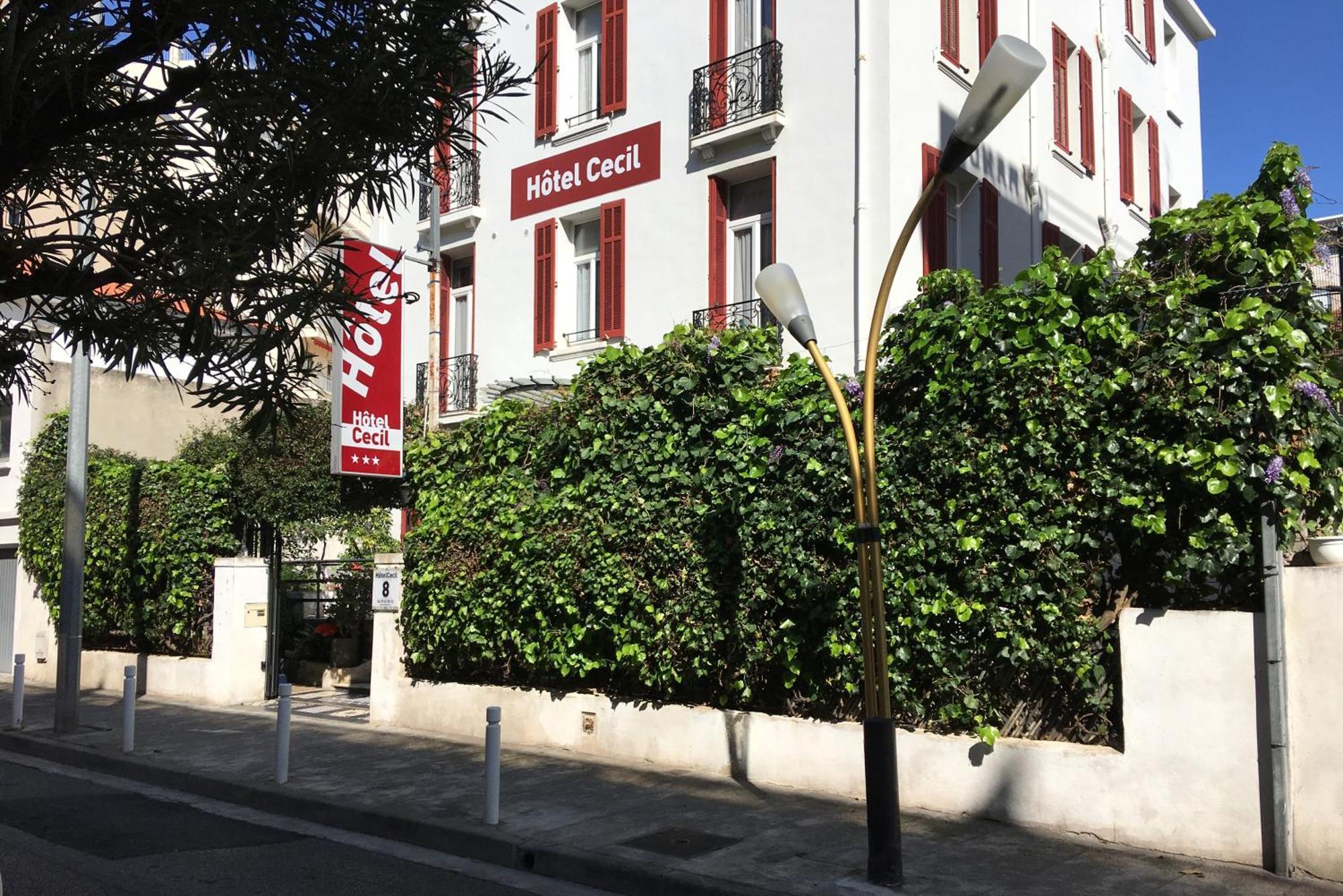 Hotel Cecil - Boutique Hotel Juan-les-Pins Eksteriør bilde