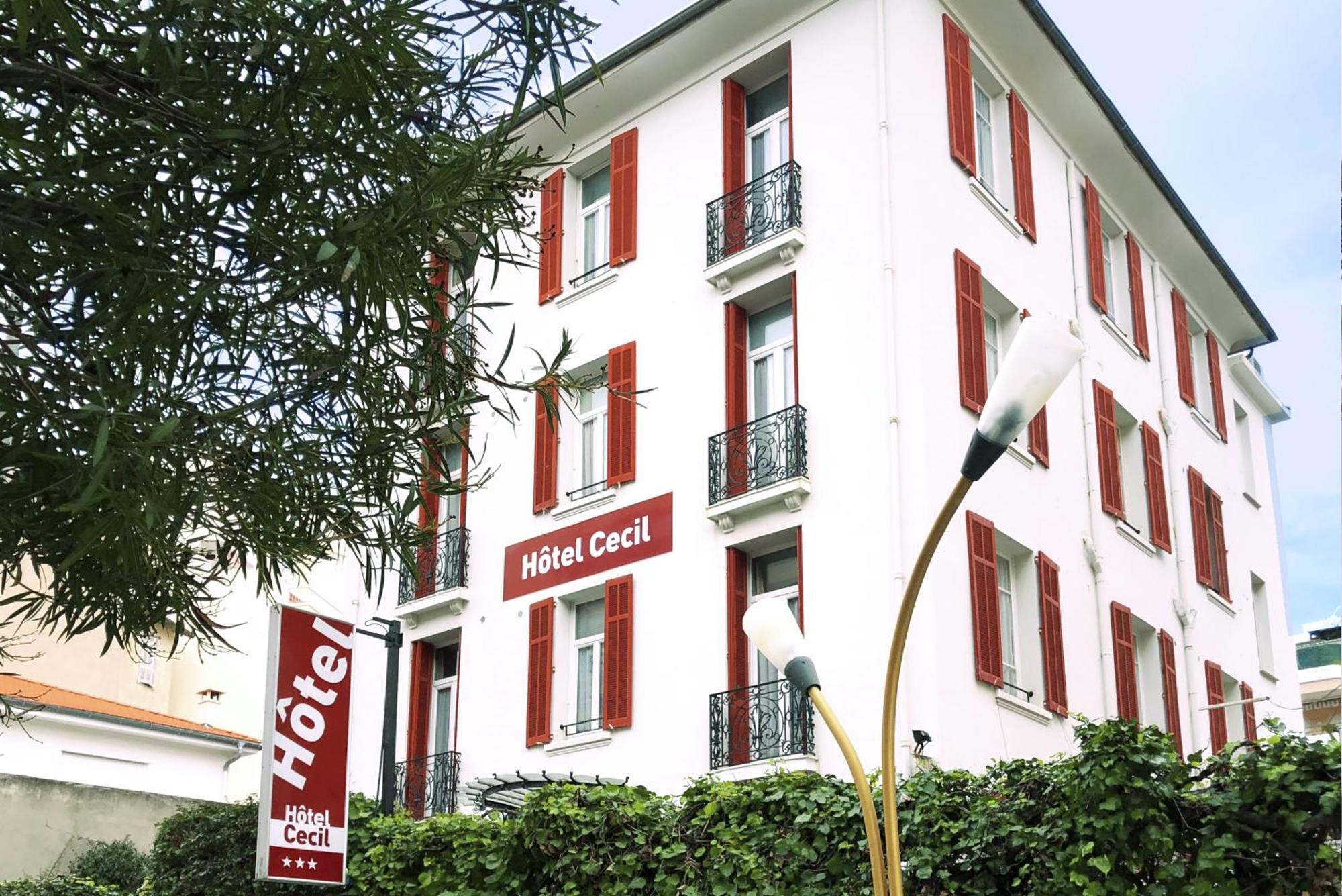 Hotel Cecil - Boutique Hotel Juan-les-Pins Eksteriør bilde