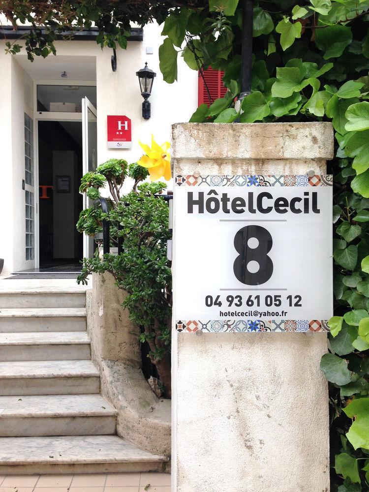 Hotel Cecil - Boutique Hotel Juan-les-Pins Eksteriør bilde