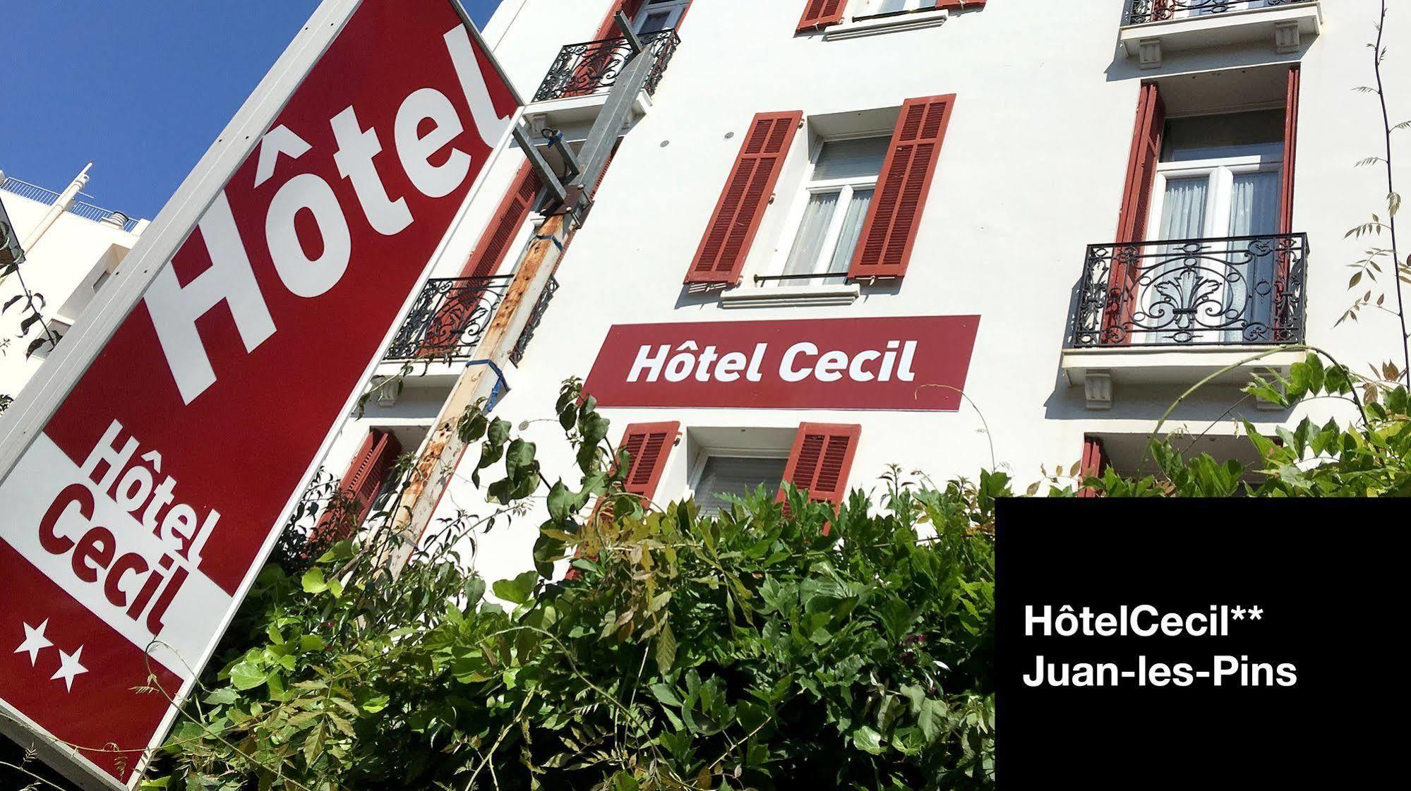 Hotel Cecil - Boutique Hotel Juan-les-Pins Eksteriør bilde